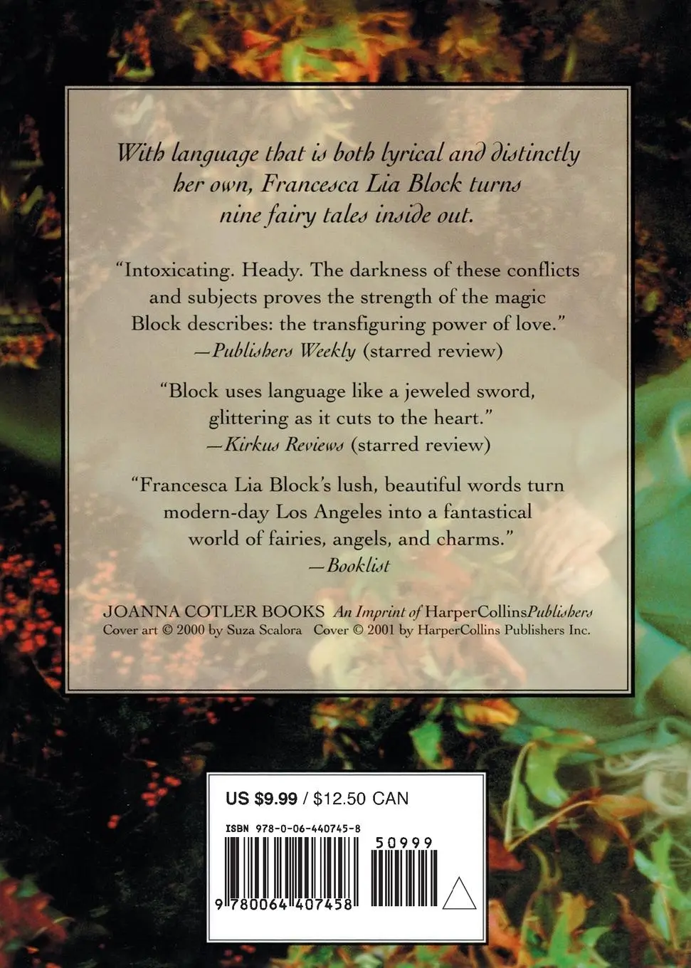Rückseite: 9780064407458 | Rose and The Beast, The | Francesca Lia Block | Taschenbuch | Englisch