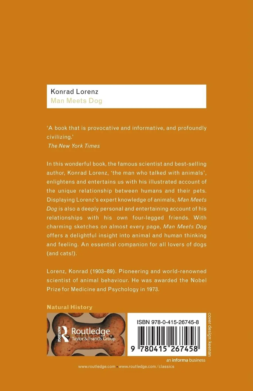 Rückseite: 9780415267458 | Man Meets Dog | Konrad Lorenz | Taschenbuch | Englisch | 2002