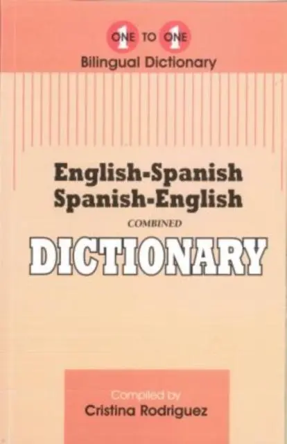 Cover: 9781908357458 | English-Spanish &amp; Spanish-English One-to-One Dictionary | C. Rodriguez