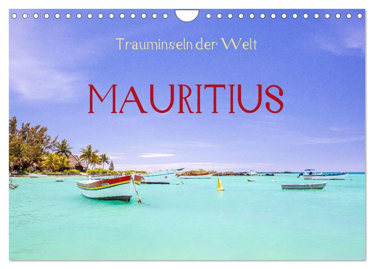 Cover: 9783457547458 | Trauminseln der Welt - Mauritius (Wandkalender 2026 DIN A4 quer),...