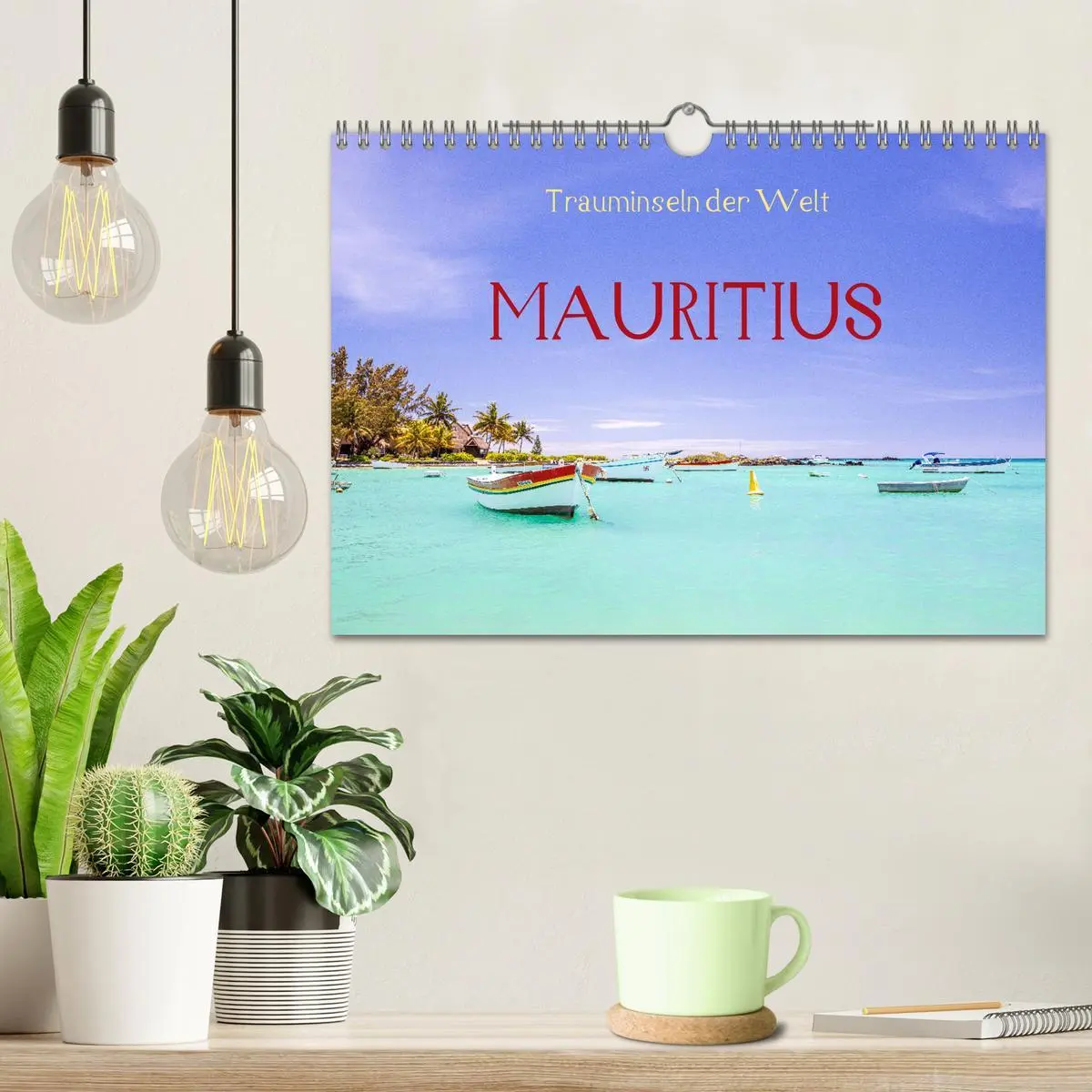 Bild: 9783457547458 | Trauminseln der Welt - Mauritius (Wandkalender 2026 DIN A4 quer),...
