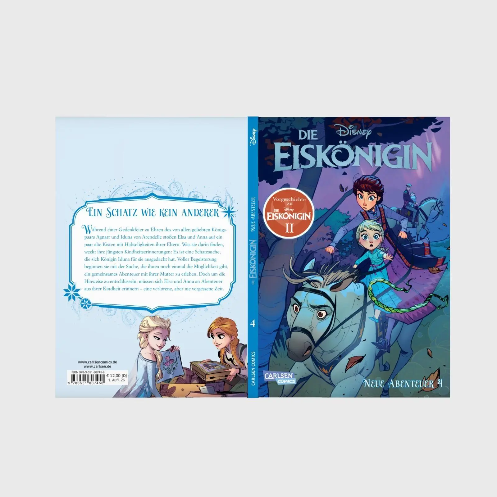 Bild: 9783551807458 | Disney Die Eiskönigin - Neue Abenteuer 4 | Der wahre Schatz | Buch
