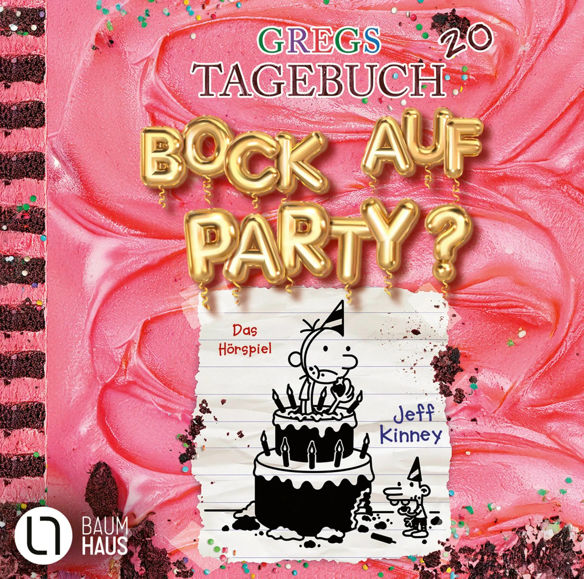 Cover: 9783785787458 | Gregs Tagebuch 20 - Bock auf Party? | . Hörspiel. | Jeff Kinney | CD