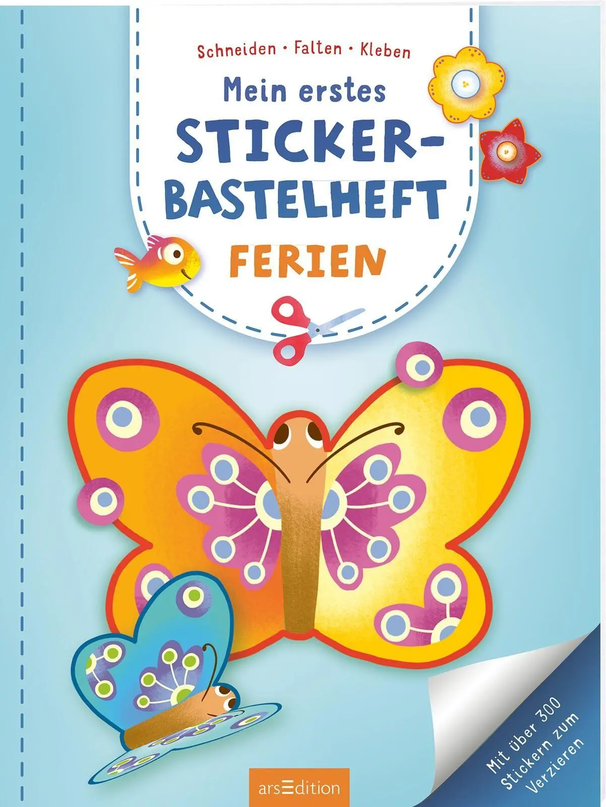 Cover: 9783845867458 | Mein erstes Sticker-Bastelheft - Ferien | Sabine Legien | Taschenbuch