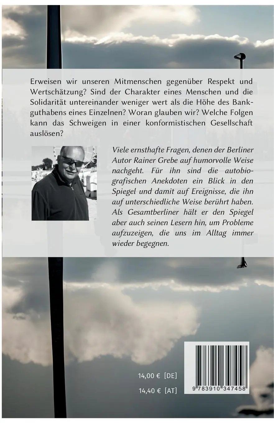 Rückseite: 9783910347458 | Berliner Spiegelblicke | Rainer Grebe | Taschenbuch | 192 S. | Deutsch