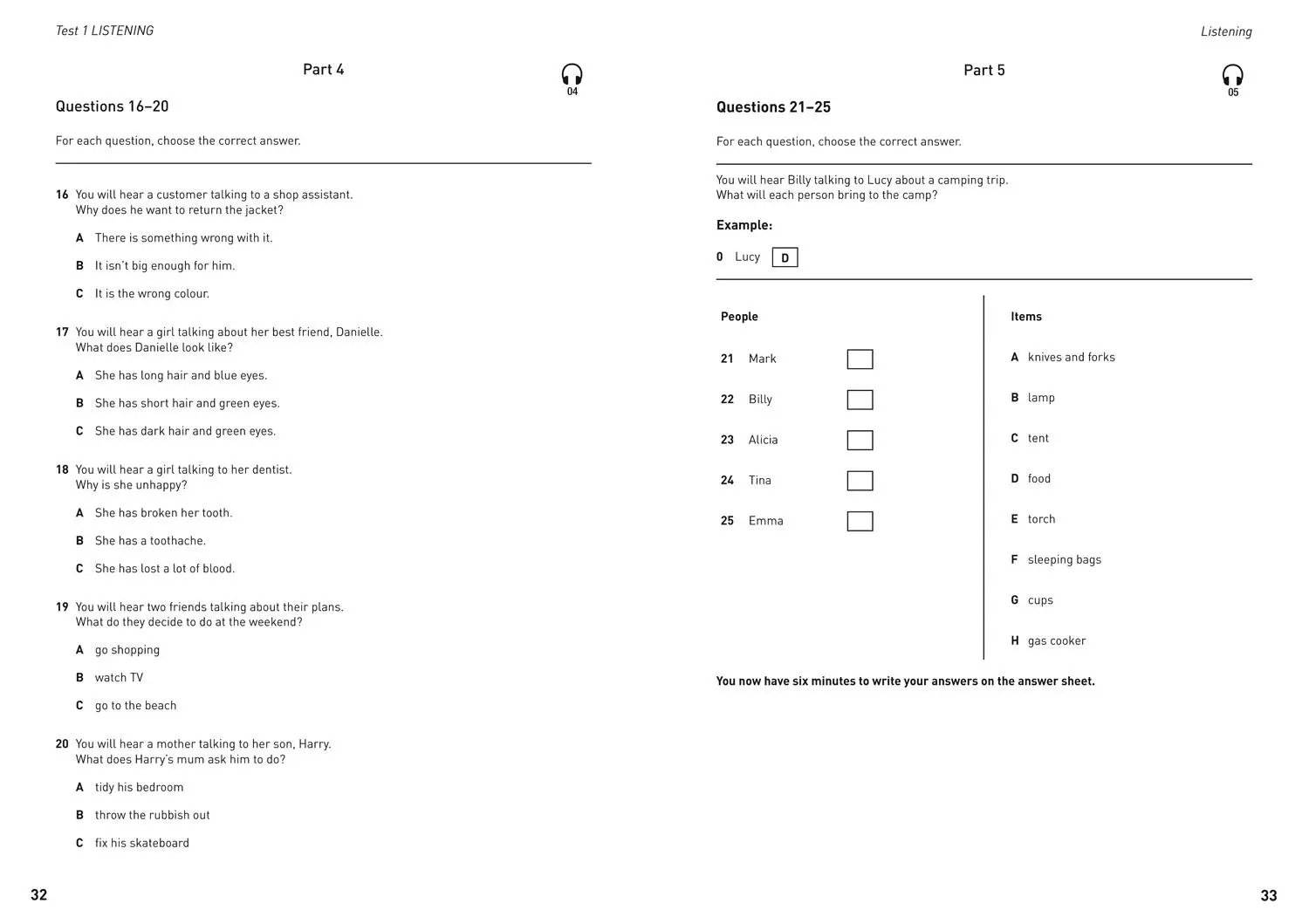 Bild: 9780008367558 | Practice Tests for A2 Key for Schools (KET) (Volume 1) | Taschenbuch
