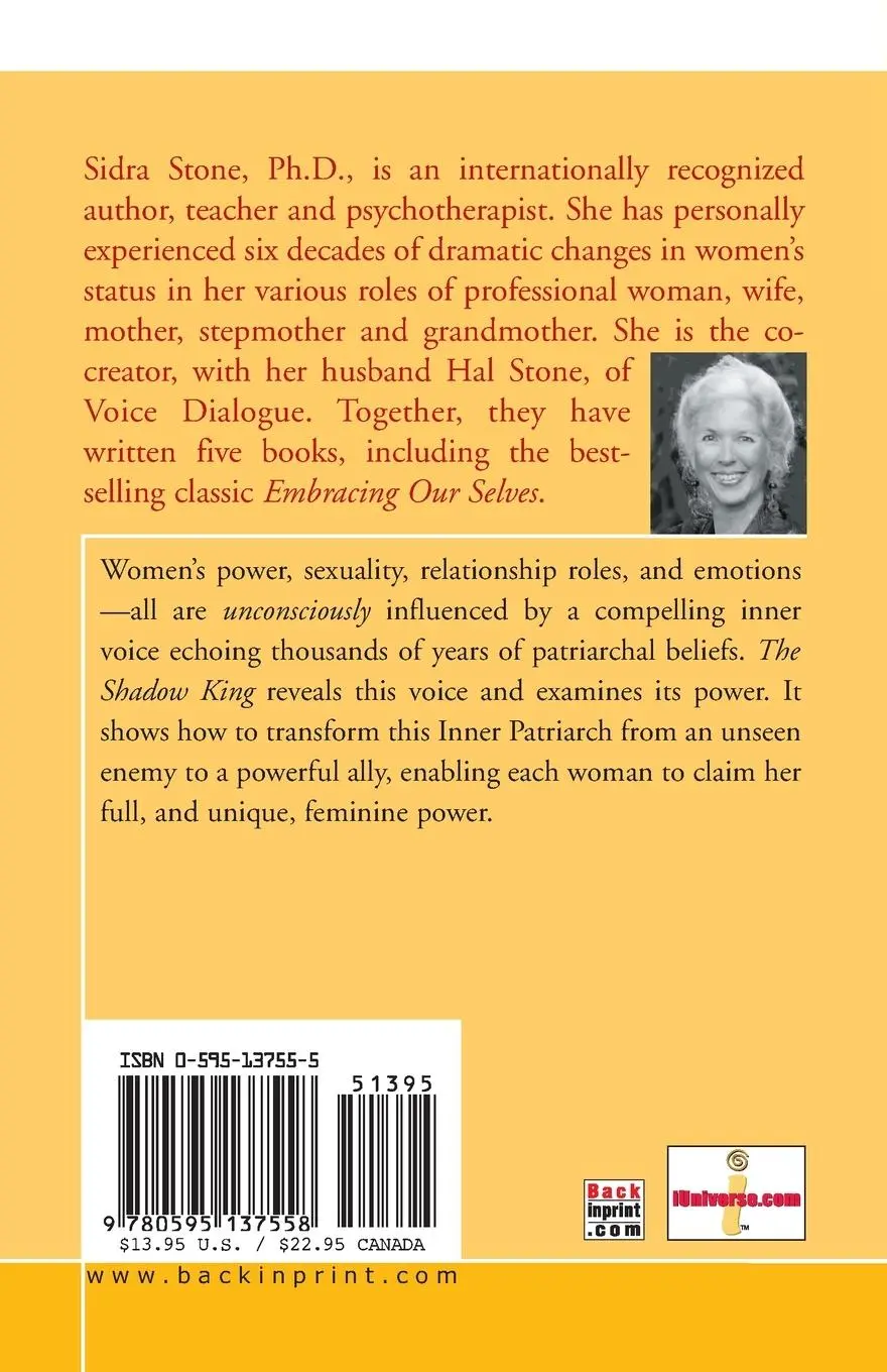 Rückseite: 9780595137558 | The Shadow King | The Invisible Force That Holds Women Back | Stone