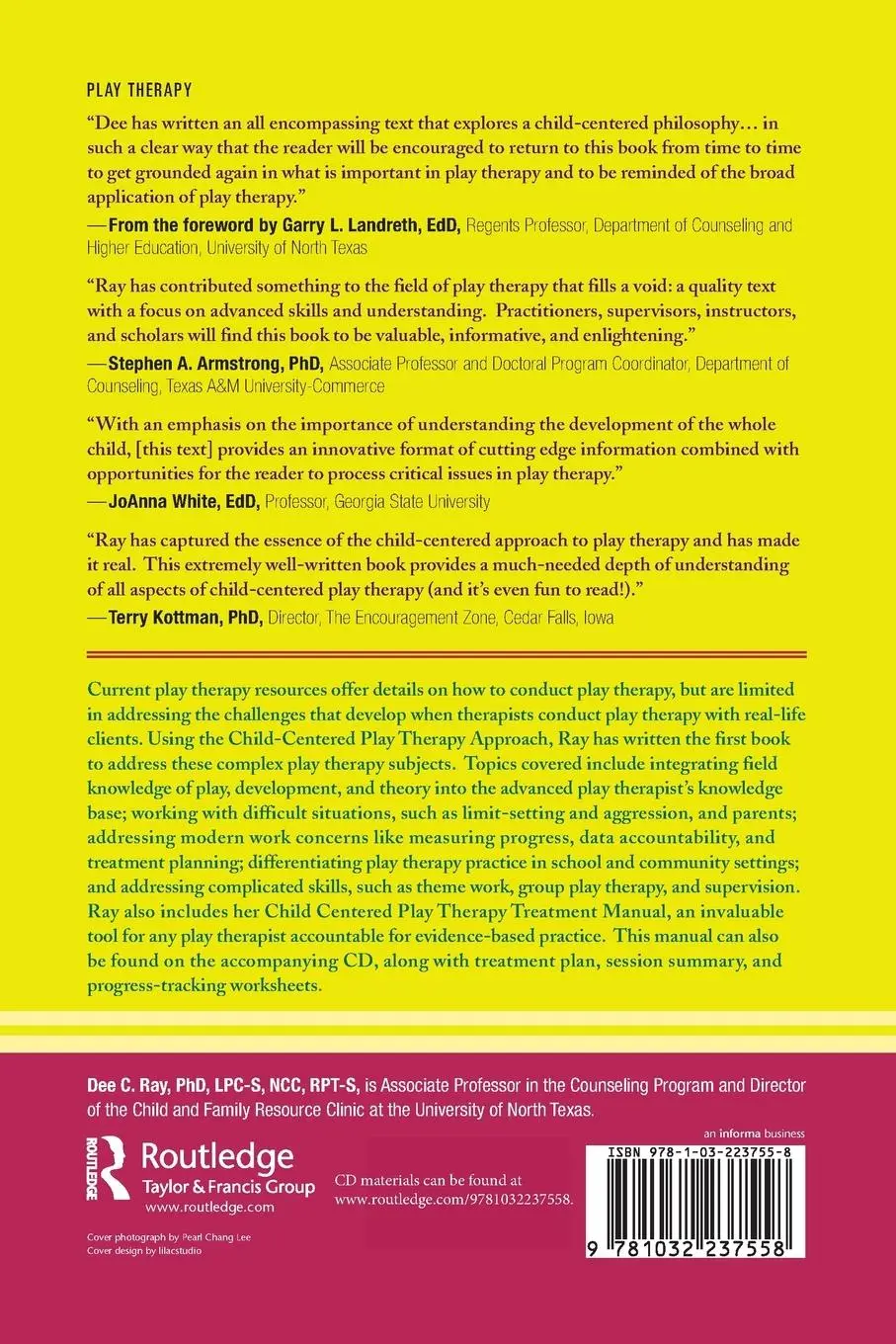 Rückseite: 9781032237558 | Advanced Play Therapy | Dee C. Ray | Taschenbuch | Englisch | 2021