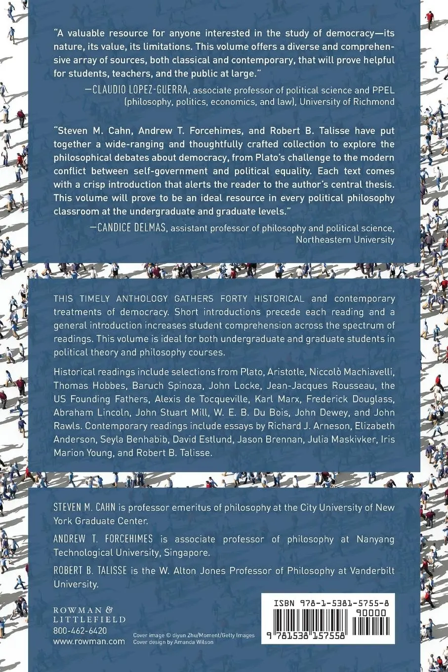 Rückseite: 9781538157558 | The Democracy Reader | From Classical to Contemporary Philosophy
