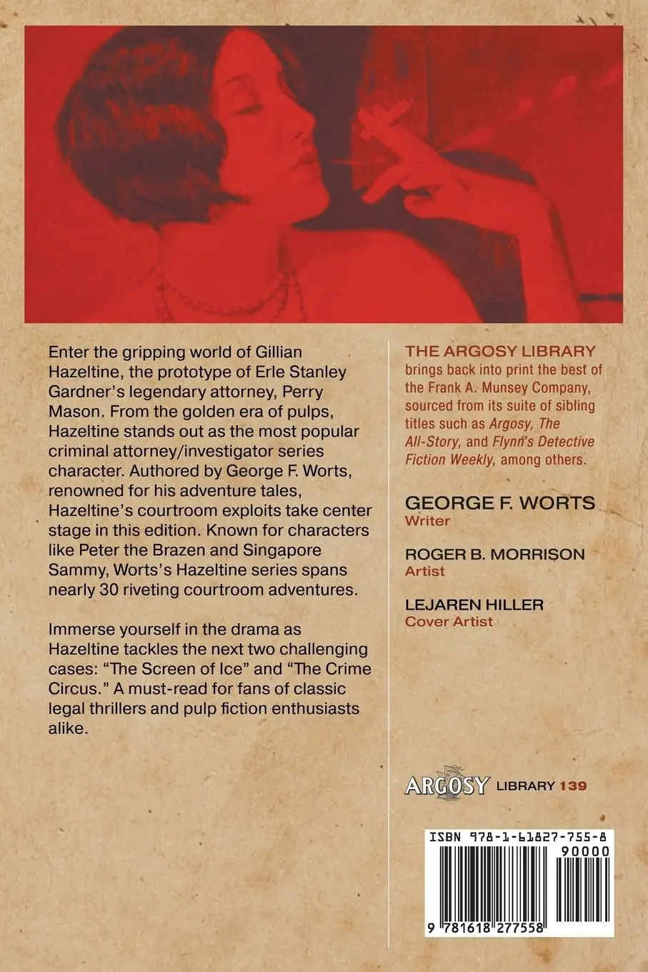 Rückseite: 9781618277558 | The Screen of Ice | The Complete Cases of Gillian Hazeltine, Volume 2