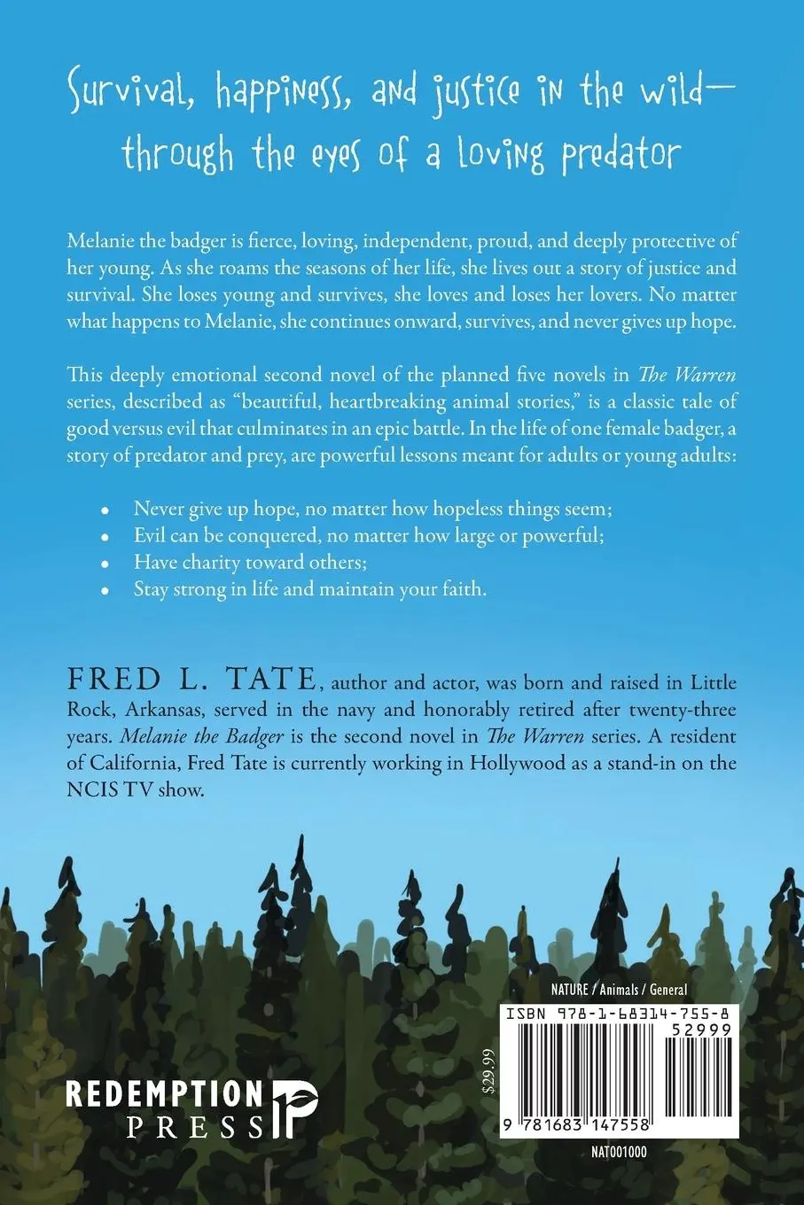 Rückseite: 9781683147558 | Melanie the Badger | Fred L Tate | Taschenbuch | Englisch | 2018