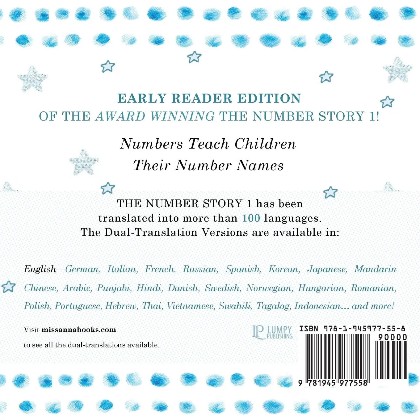 Rückseite: 9781945977558 | The Number Story 1 SKAIČIŲ PASAKELE: Small Book One...