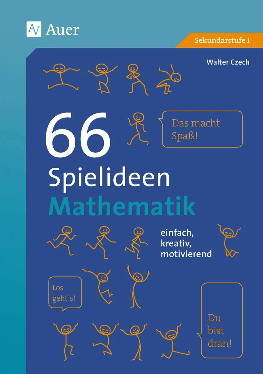 Cover: 9783403077558 | 66 Spielideen Mathematik | Walter Czech | Taschenbuch | 72 S. | 2018