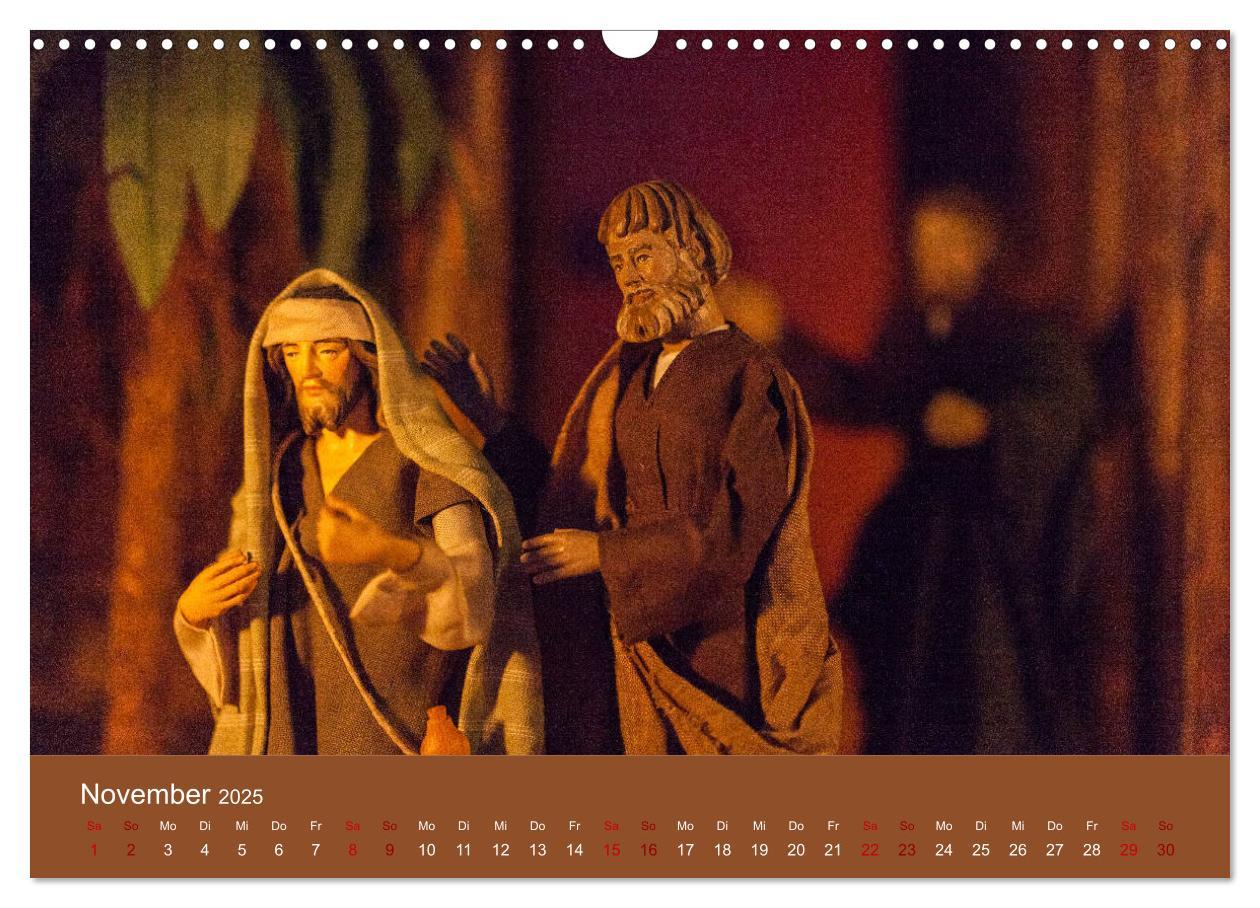 Bild: 9783435377558 | Passionskrippen (Wandkalender 2025 DIN A3 quer), CALVENDO...