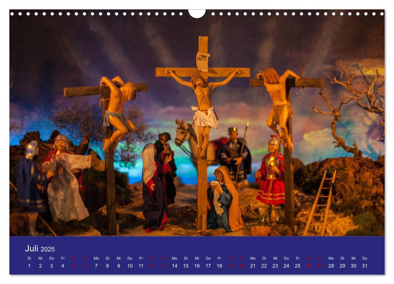 Bild: 9783435377558 | Passionskrippen (Wandkalender 2025 DIN A3 quer), CALVENDO...