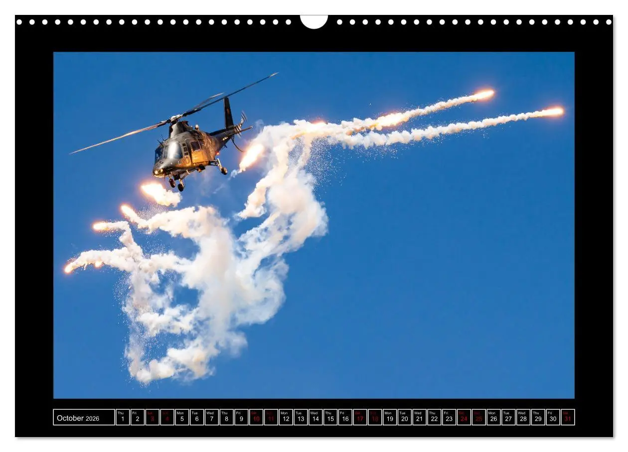 Bild: 9783516557558 | Military helicopters (Wall Calendar 2026 DIN A3 landscape),...