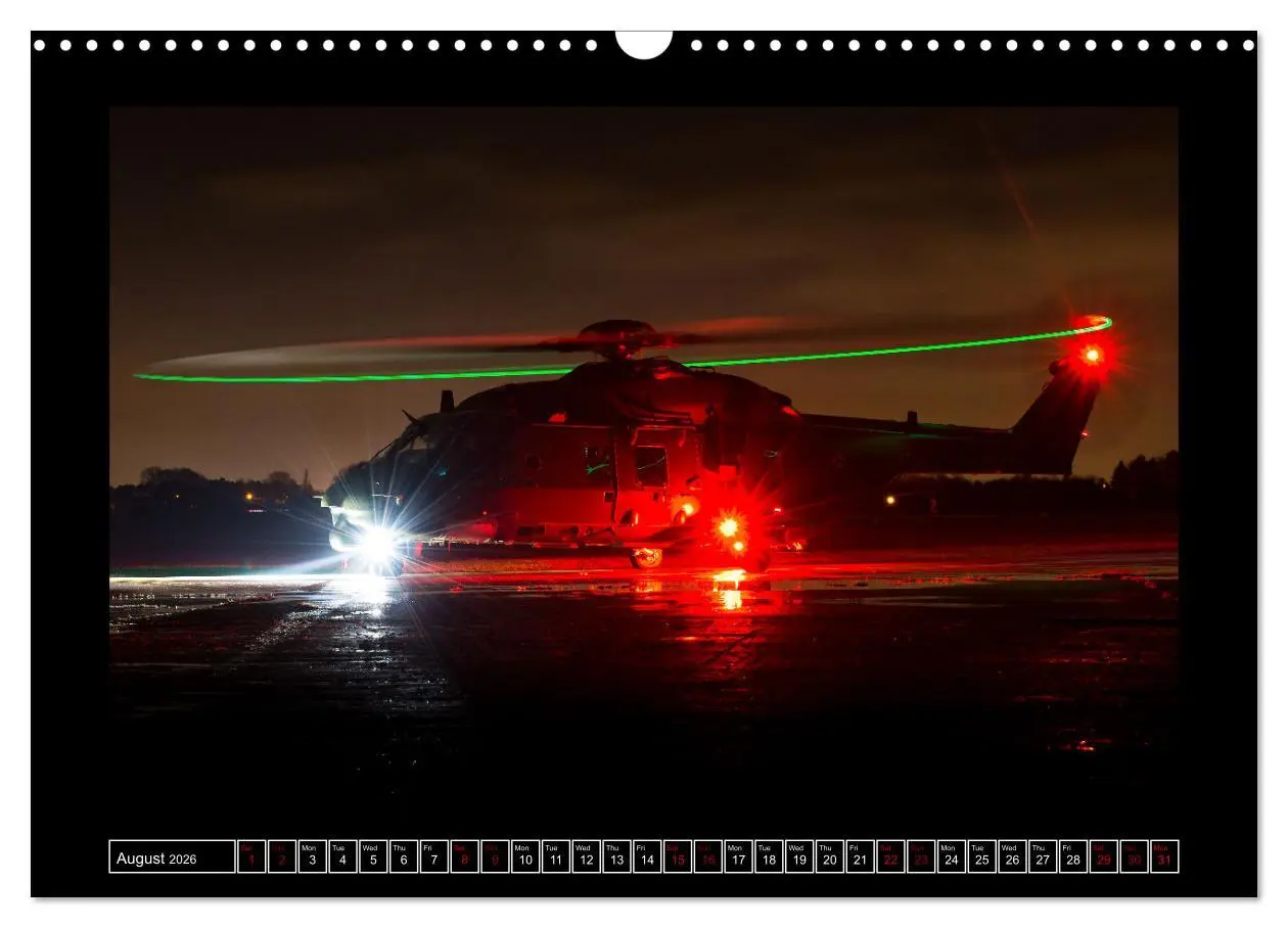 Bild: 9783516557558 | Military helicopters (Wall Calendar 2026 DIN A3 landscape),...