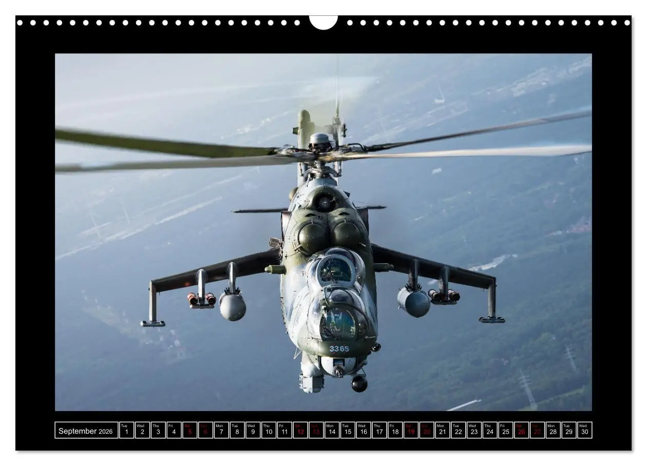 Bild: 9783516557558 | Military helicopters (Wall Calendar 2026 DIN A3 landscape),...