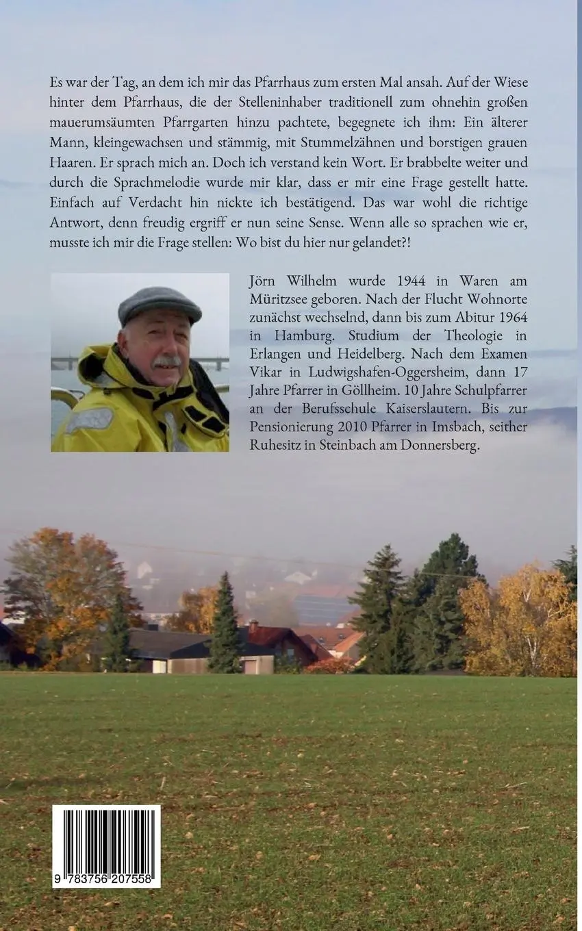 Rückseite: 9783756207558 | Landung im Schatten des Donnersbergs | Jörn Wilhelm | Taschenbuch