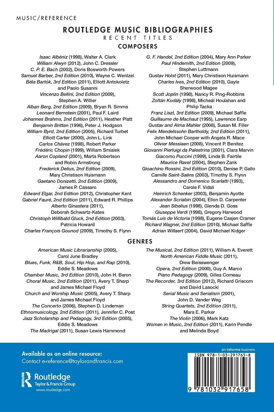 Rückseite: 9781032917658 | The Recorder | A Research and Information Guide | Griscom (u. a.)