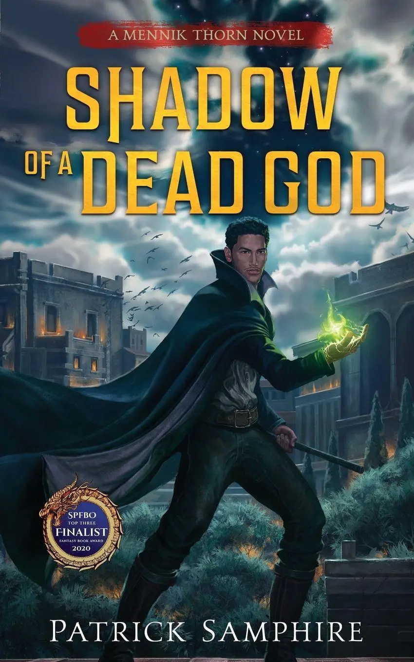Cover: 9781739117658 | Shadow of a Dead God | An Epic Fantasy Mystery | Patrick Samphire