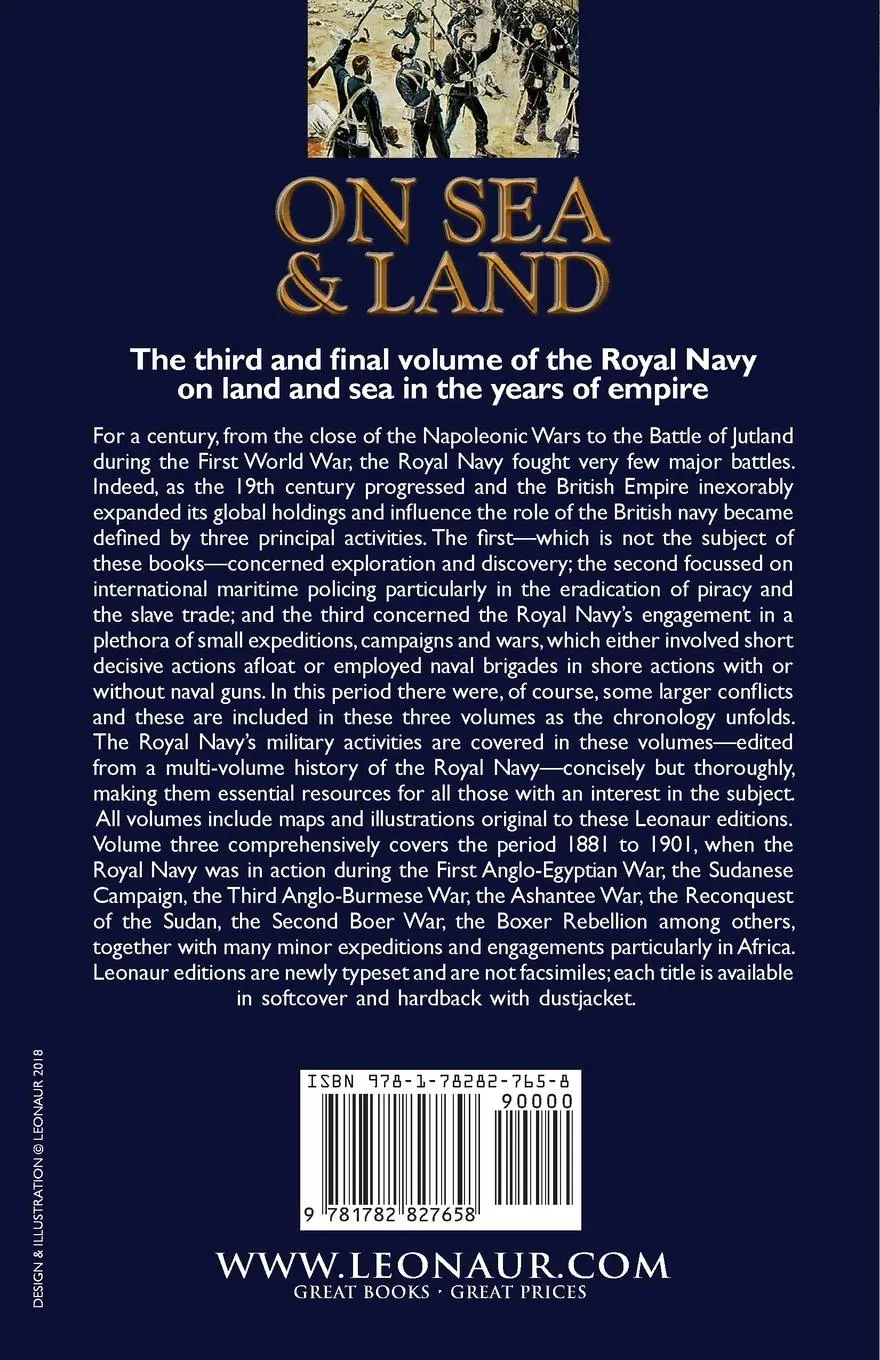 Rückseite: 9781782827658 | On Sea &amp; Land | William Laird Clowes | Taschenbuch | Englisch | 2018