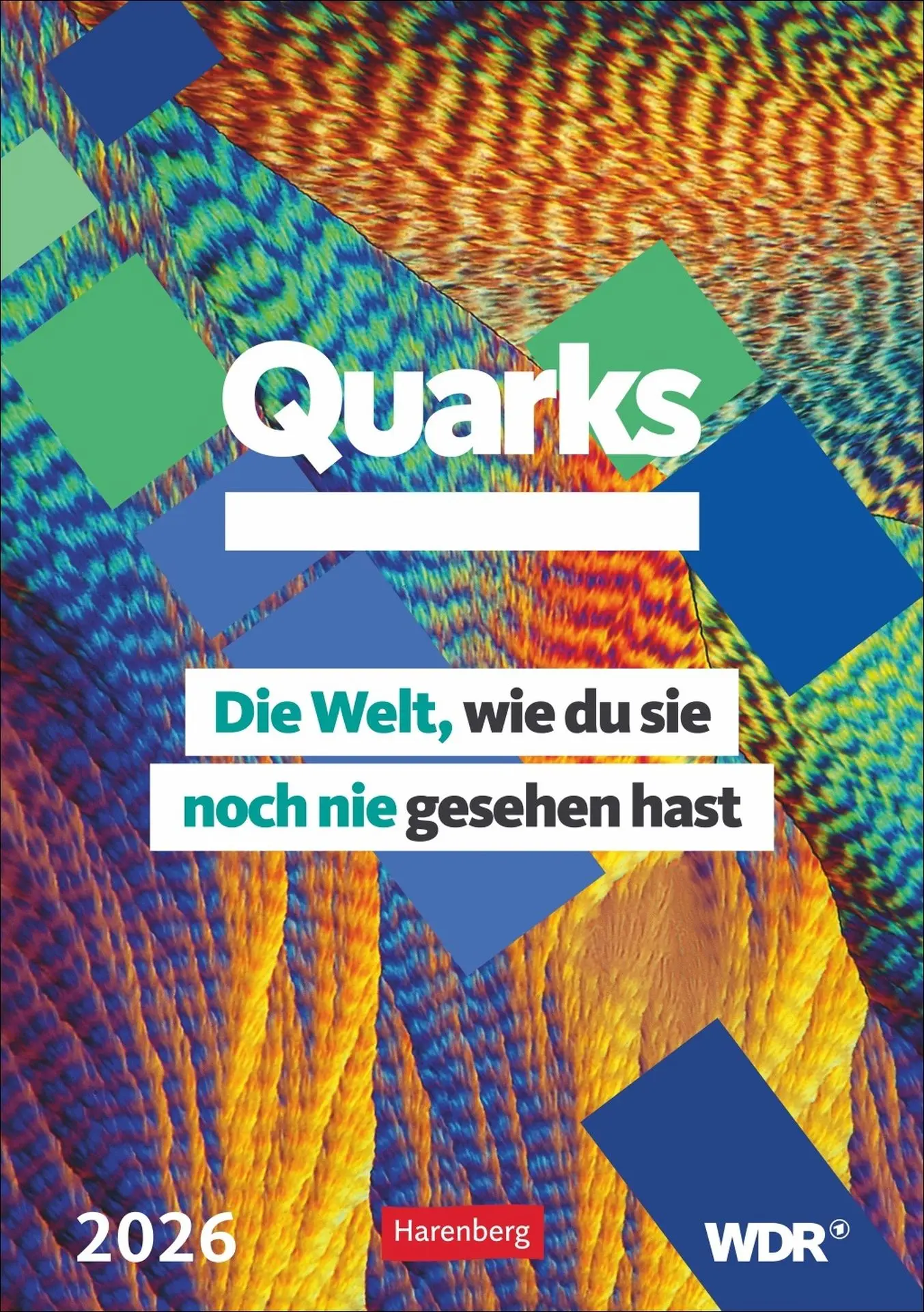 Cover: 9783840037658 | Quarks. Die Welt, wie du sie noch nie gesehen hast Wochenplaner 2026