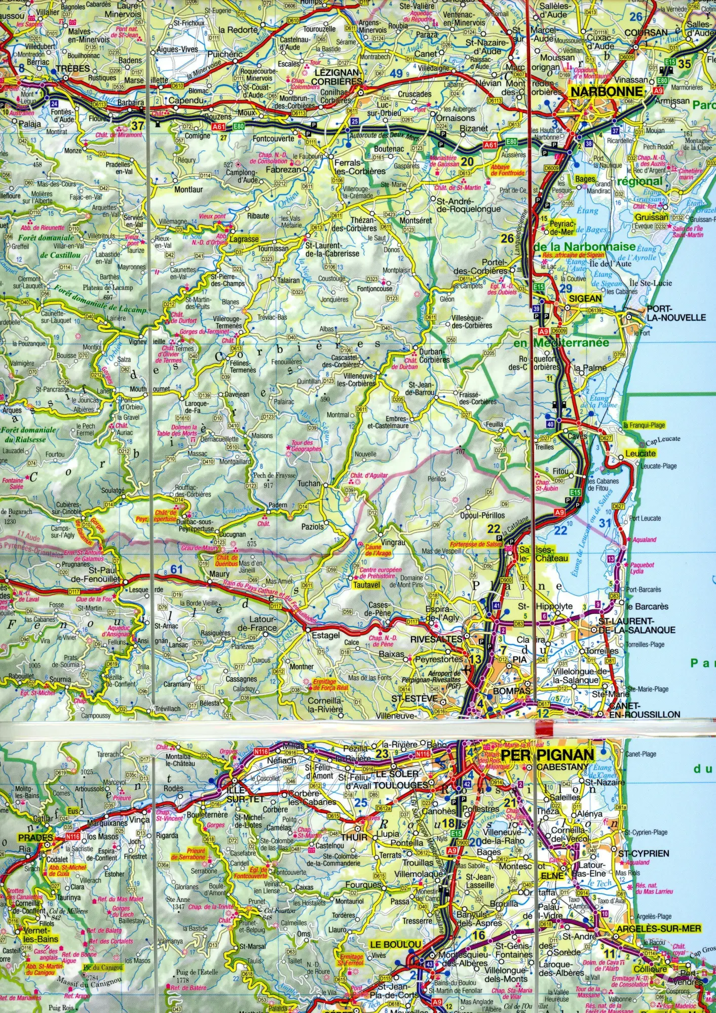 Bild: 9783939997658 | MoTourMaps Pyrenäen (Frankreich - Spanien) Auto- und Motorradkarte...