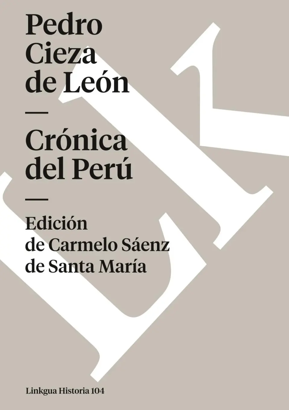 Cover: 9788498167658 | Crónica del Perú | Pedro Cieza de León | Taschenbuch | Spanisch | 2024