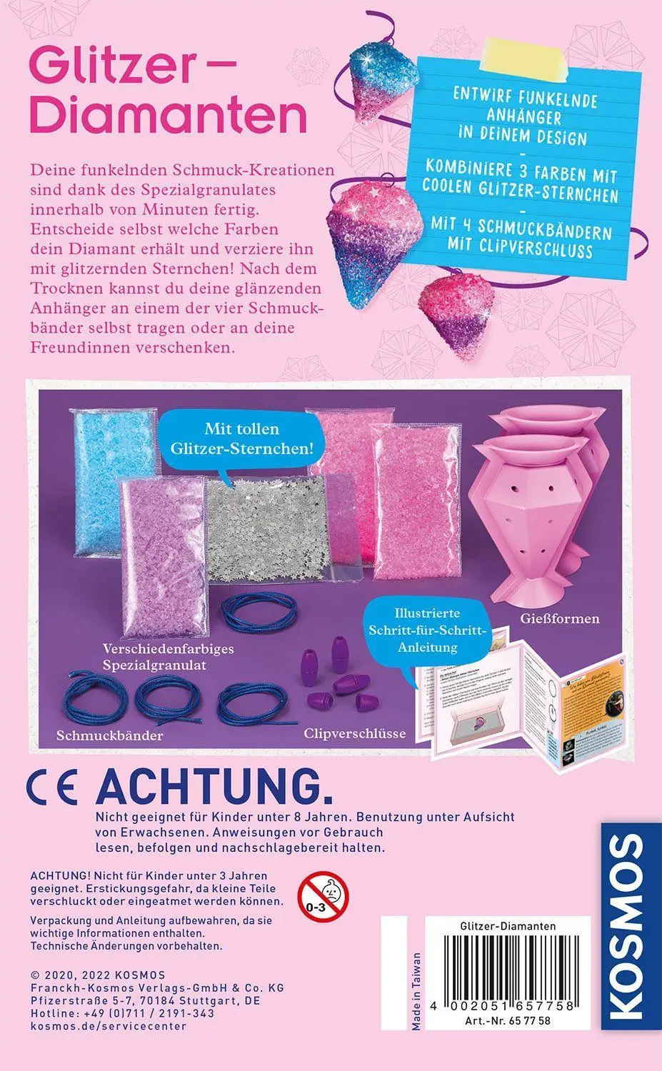 Bild: 4002051657758 | Glitzer-Diamanten | Experimentierkasten | Spiel | Brettspiel | 657758