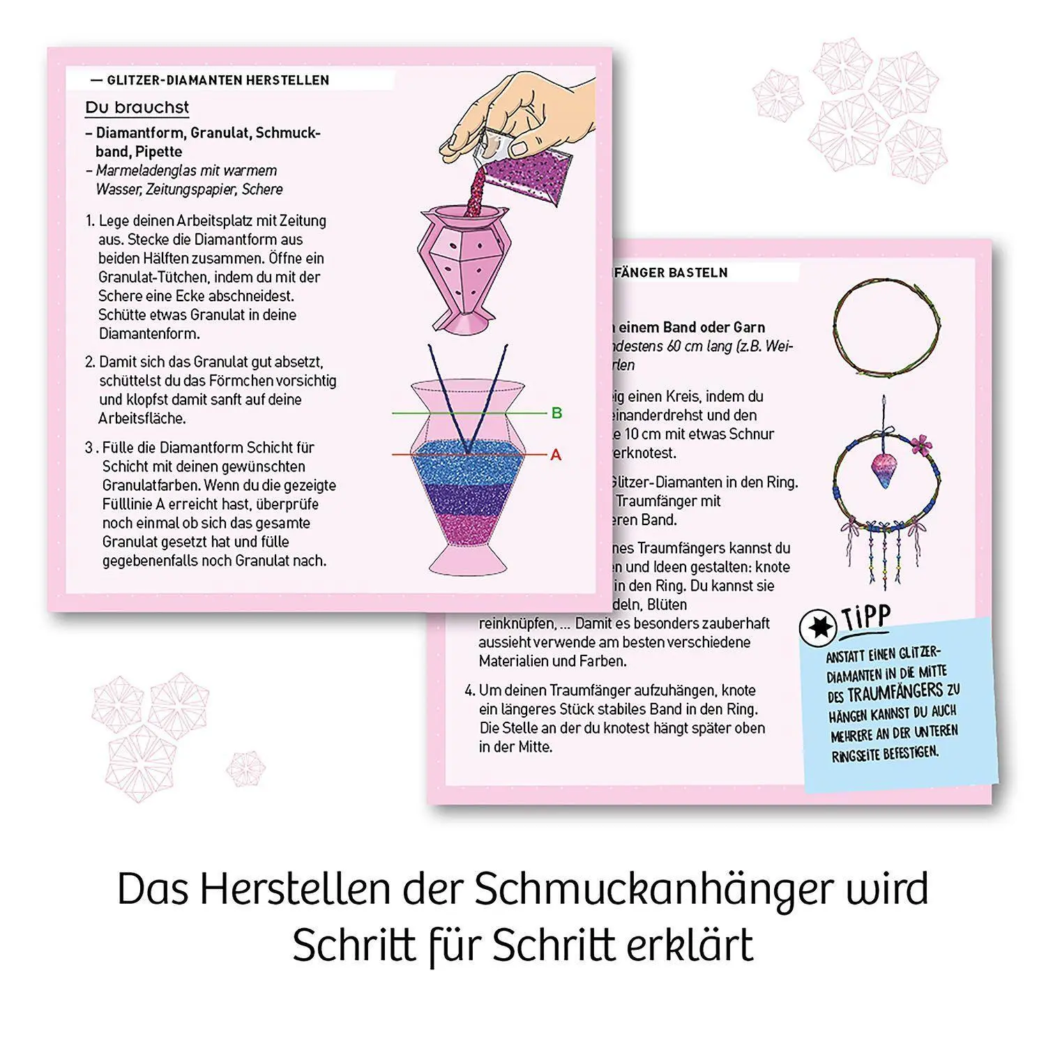 Bild: 4002051657758 | Glitzer-Diamanten | Experimentierkasten | Spiel | Brettspiel | 657758
