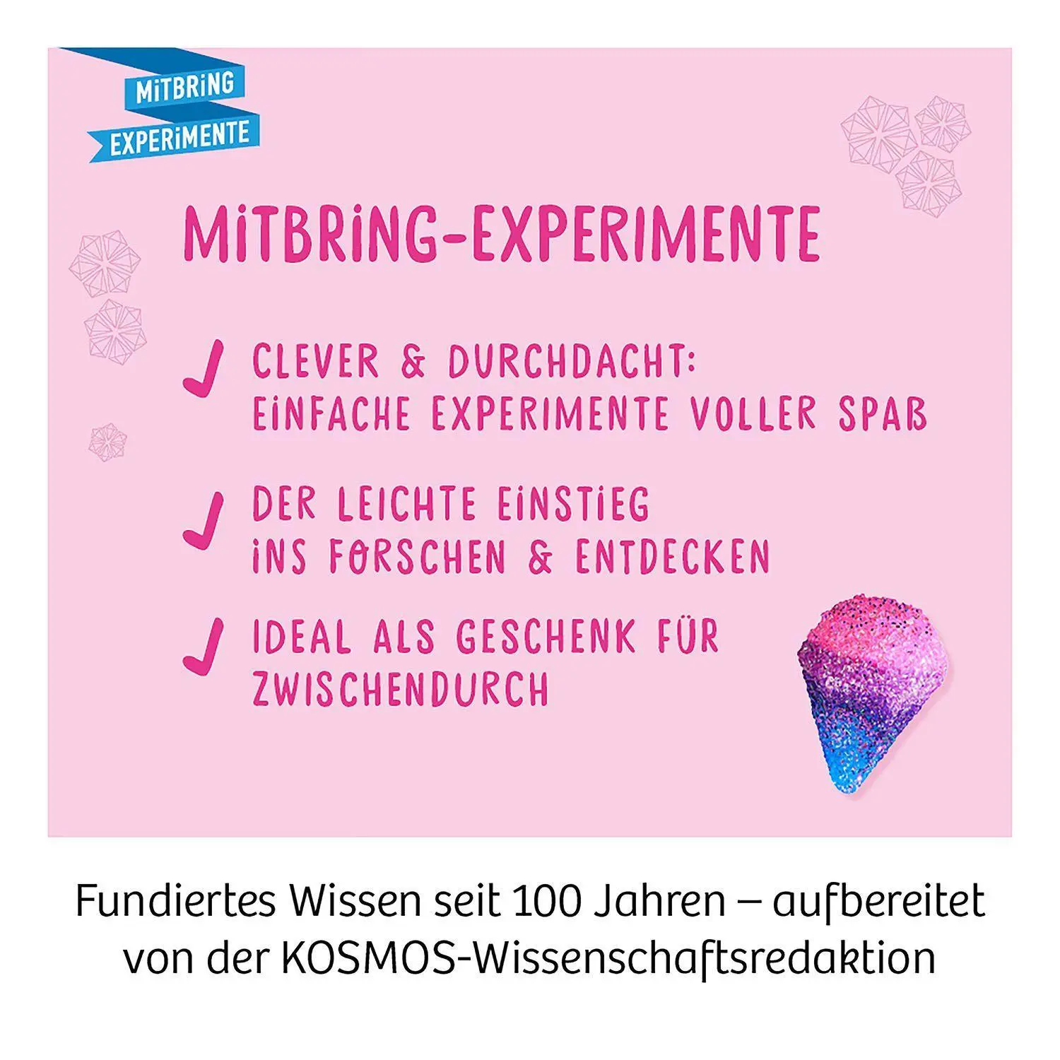 Bild: 4002051657758 | Glitzer-Diamanten | Experimentierkasten | Spiel | Brettspiel | 657758