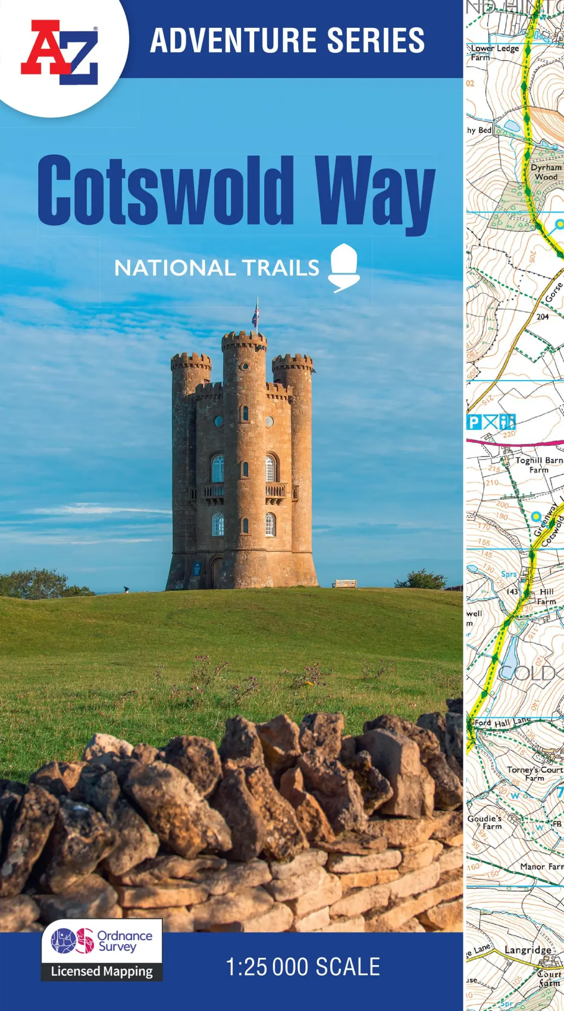 Cover: 9780008727758 | Cotswold Way | With Ordnance Survey Mapping | A-Z Maps | Taschenbuch