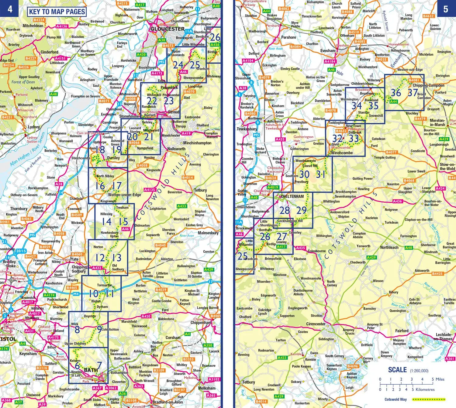 Bild: 9780008727758 | Cotswold Way | With Ordnance Survey Mapping | A-Z Maps | Taschenbuch