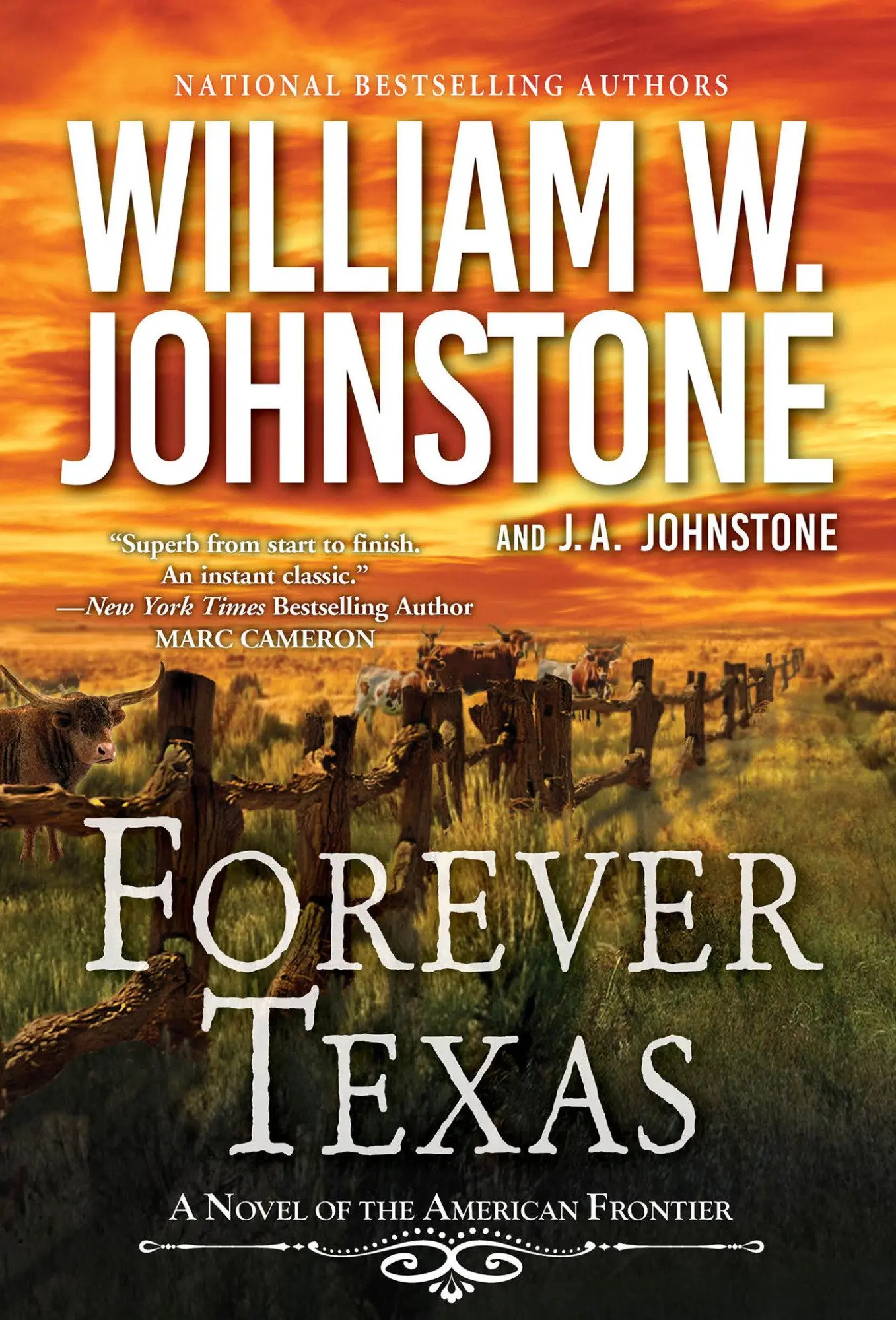 Cover: 9780786047758 | Forever Texas | A Thrilling Western Novel of the American Frontier