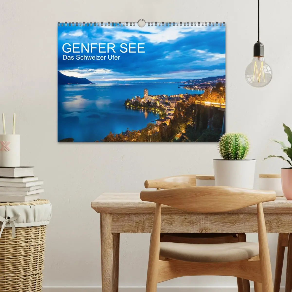 Bild: 9783516087758 | GENFER SEE Das Schweizer Ufer (Wandkalender 2026 DIN A3 quer),...