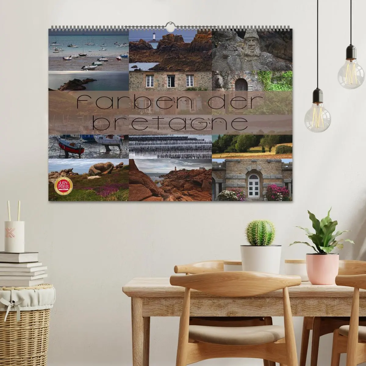 Bild: 9783516157758 | Farben der Bretagne (Wandkalender 2026 DIN A2 quer), CALVENDO...