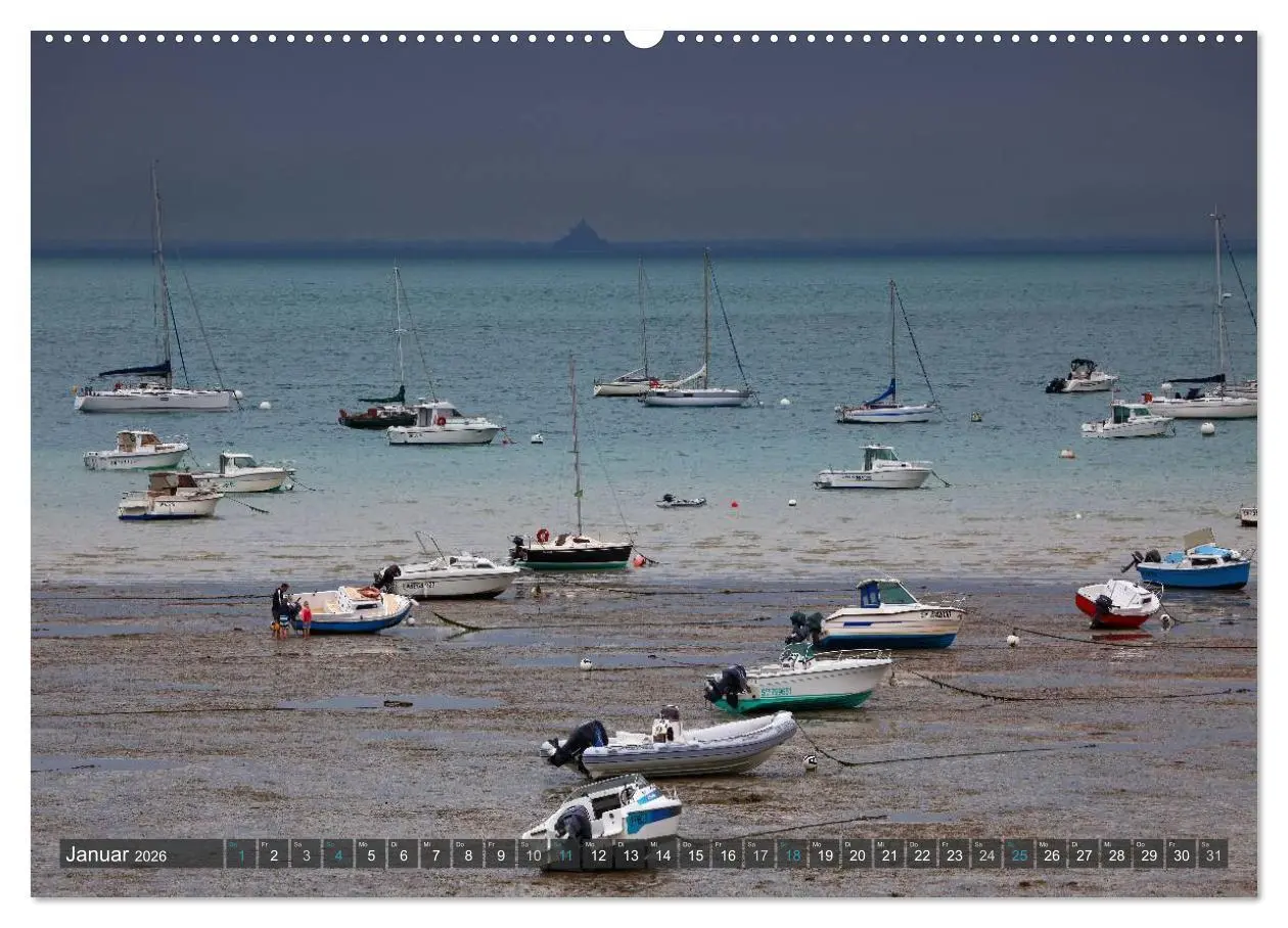Bild: 9783516157758 | Farben der Bretagne (Wandkalender 2026 DIN A2 quer), CALVENDO...