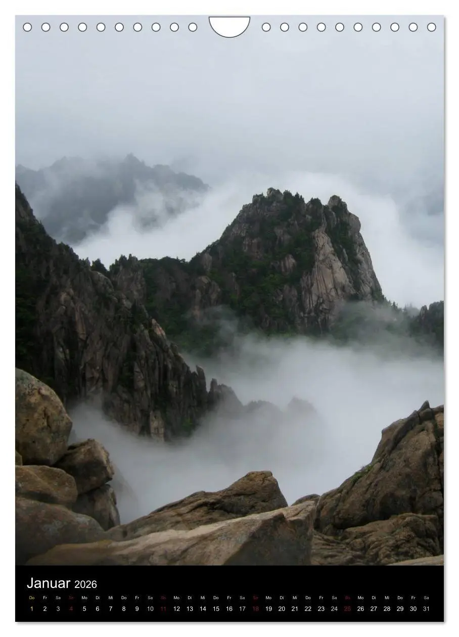 Bild: 9783516467758 | Südkorea - Impressionen (Wandkalender 2026 DIN A4 hoch), CALVENDO...
