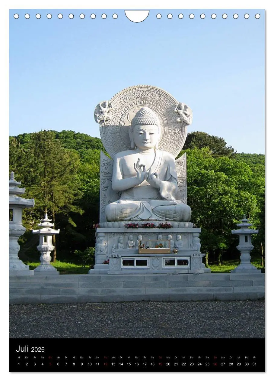 Bild: 9783516467758 | Südkorea - Impressionen (Wandkalender 2026 DIN A4 hoch), CALVENDO...