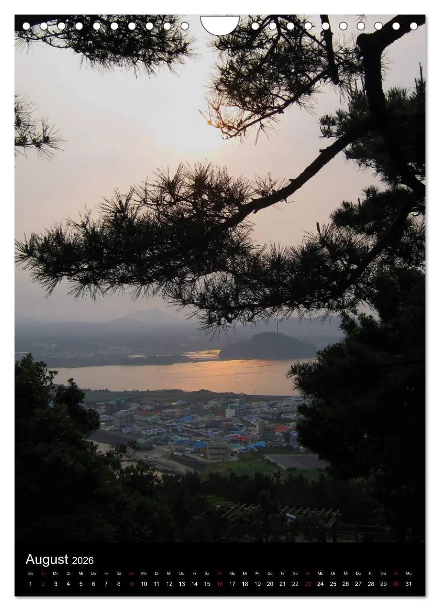 Bild: 9783516467758 | Südkorea - Impressionen (Wandkalender 2026 DIN A4 hoch), CALVENDO...