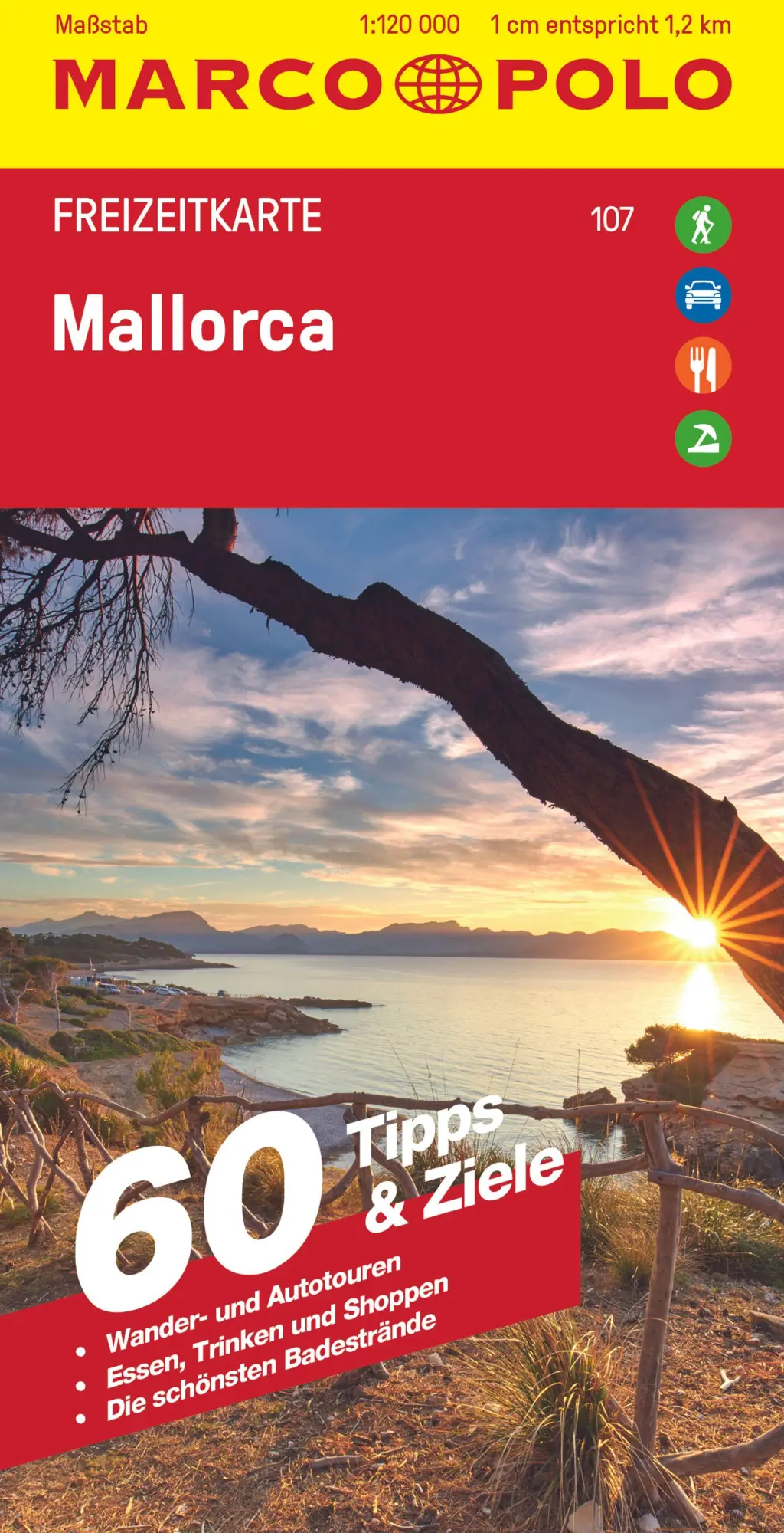 Cover: 9783575017758 | MARCO POLO Freizeitkarte 107 Mallorca 1:120.000 | Marco Polo Verlag