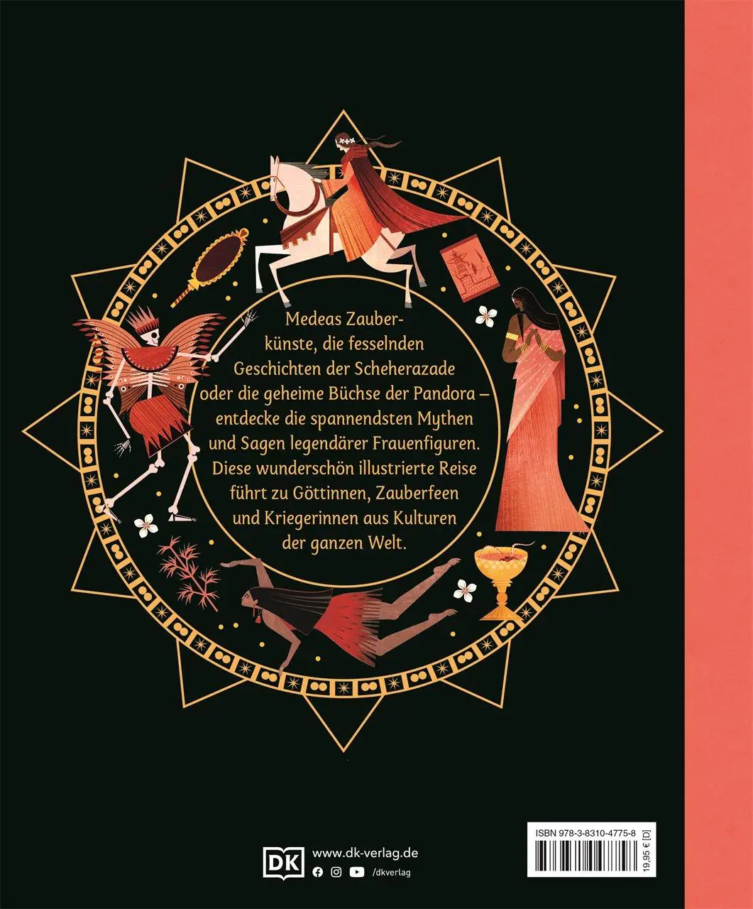 Rückseite: 9783831047758 | Sagenhafte Frauen | Jean Menzies | Buch | Mythen und Sagen | 160 S.