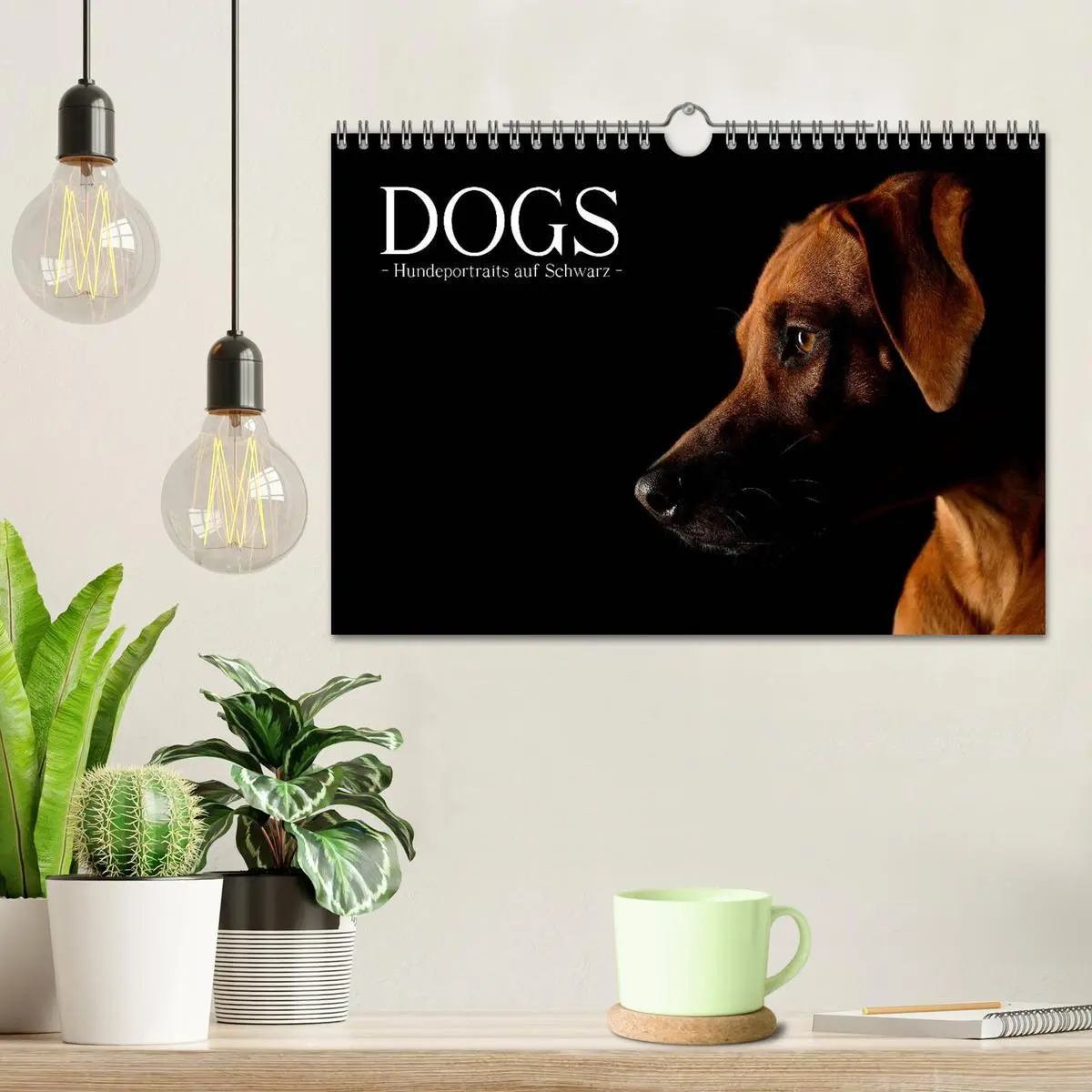 Bild: 9783516147858 | Dogs (Wandkalender 2026 DIN A4 quer), CALVENDO Monatskalender | Noack