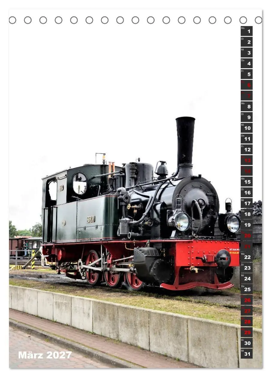 Bild: 9783569857858 | EISENBAHN - NOSTALGIE - 2027 (Tischkalender 2027 DIN A5 hoch),...