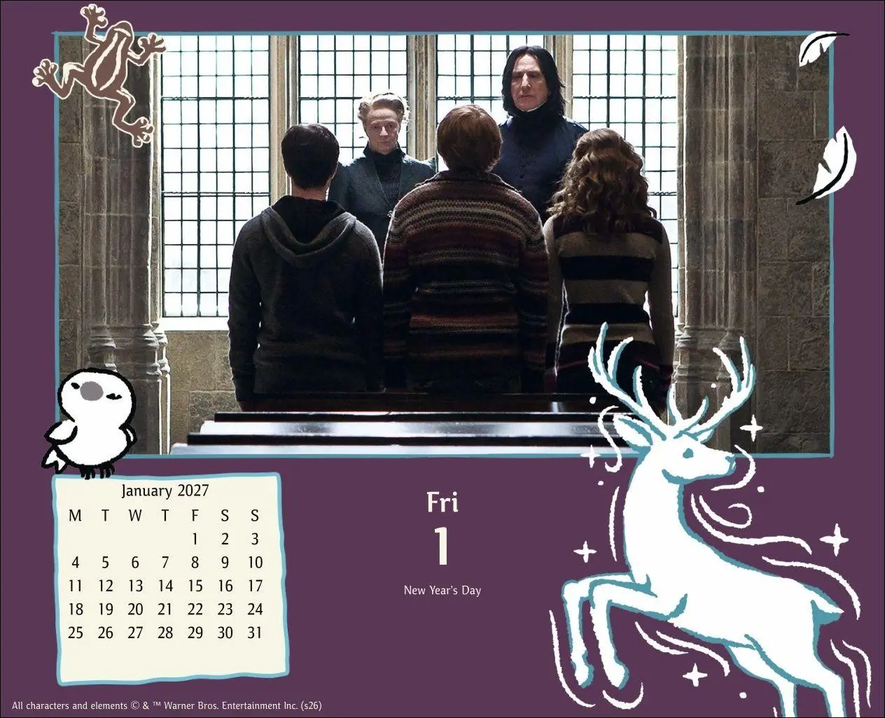 Bild: 9783756417858 | Harry Potter Tagesabreißkalender 2027 | Heye | Kalender | 320 S.