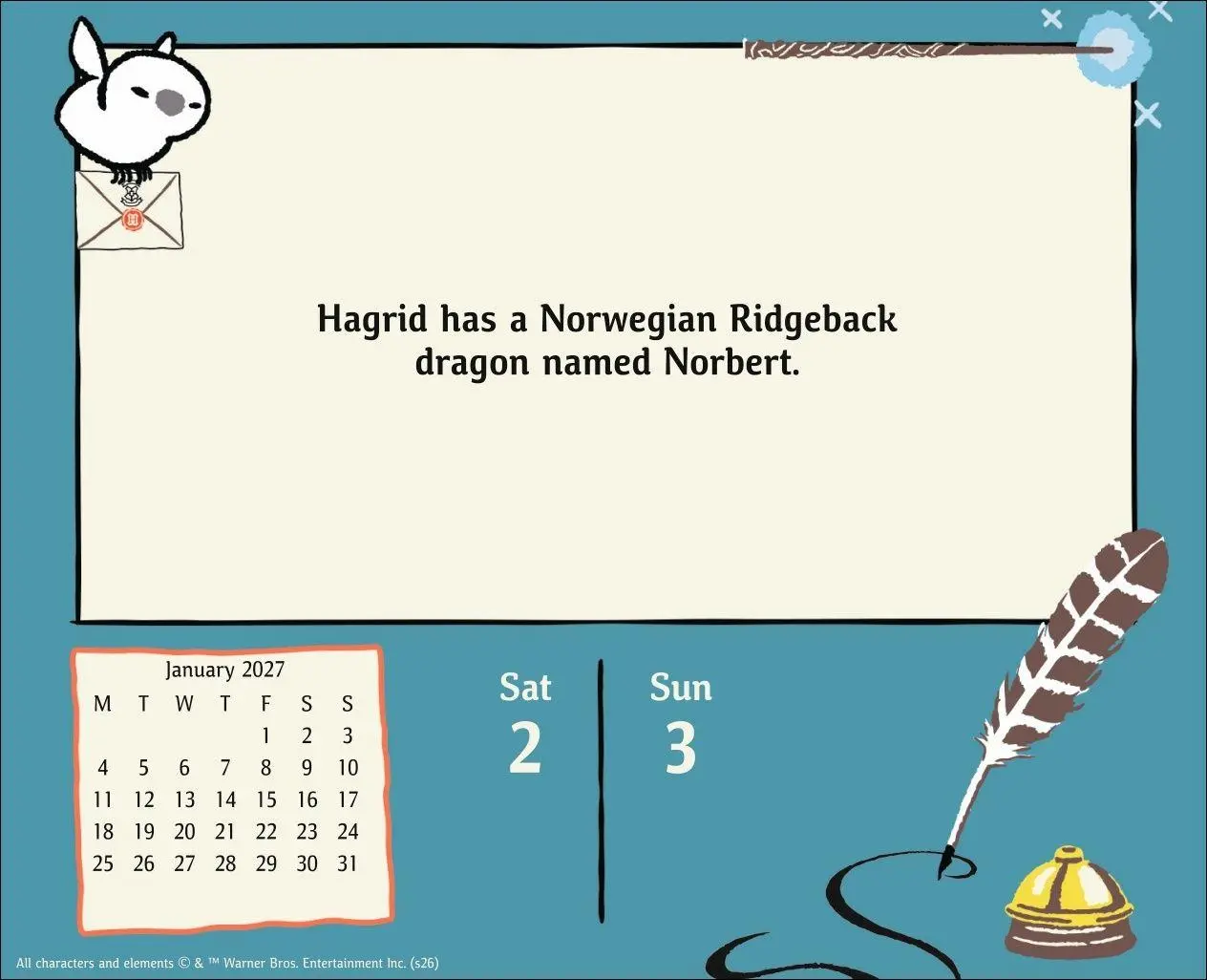 Bild: 9783756417858 | Harry Potter Tagesabreißkalender 2027 | Heye | Kalender | 320 S.