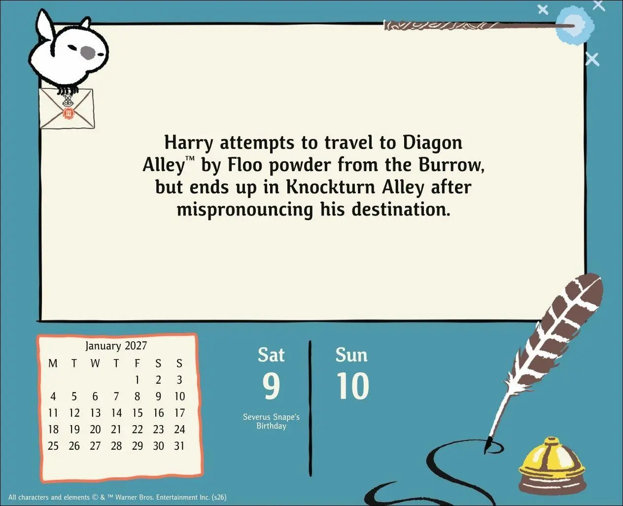 Bild: 9783756417858 | Harry Potter Tagesabreißkalender 2027 | Heye | Kalender | 320 S.