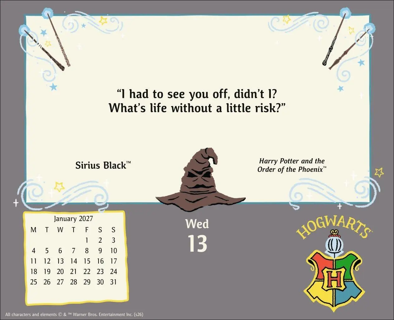 Bild: 9783756417858 | Harry Potter Tagesabreißkalender 2027 | Heye | Kalender | 320 S.