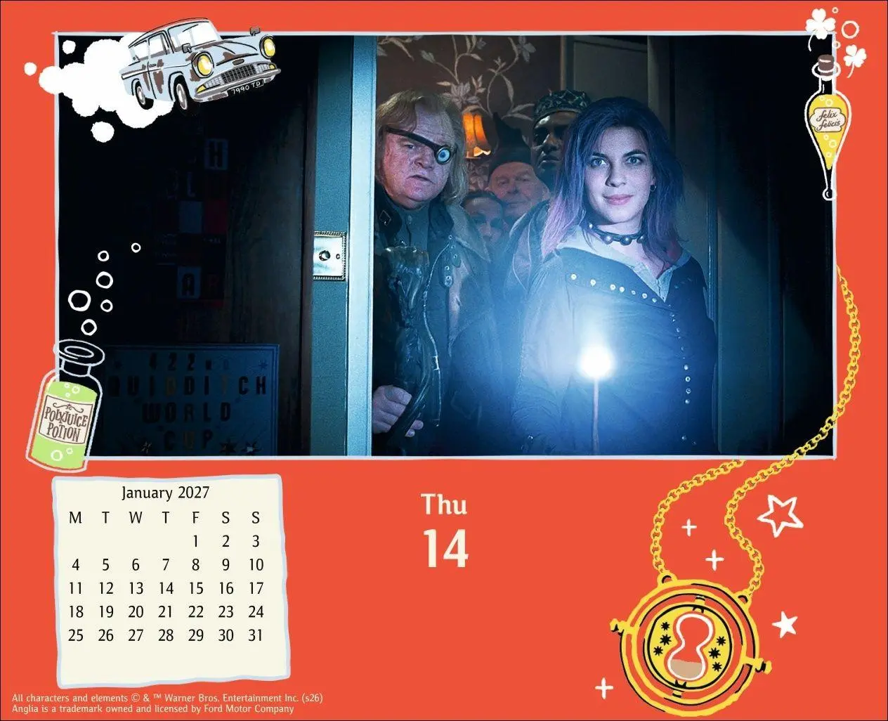 Bild: 9783756417858 | Harry Potter Tagesabreißkalender 2027 | Heye | Kalender | 320 S.